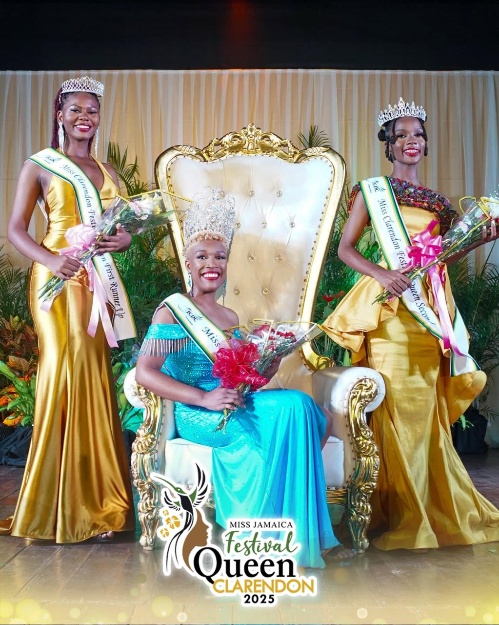 Rhaveen Kildare, Future Doctor, Crowned Miss Clarendon Festival Queen 2025