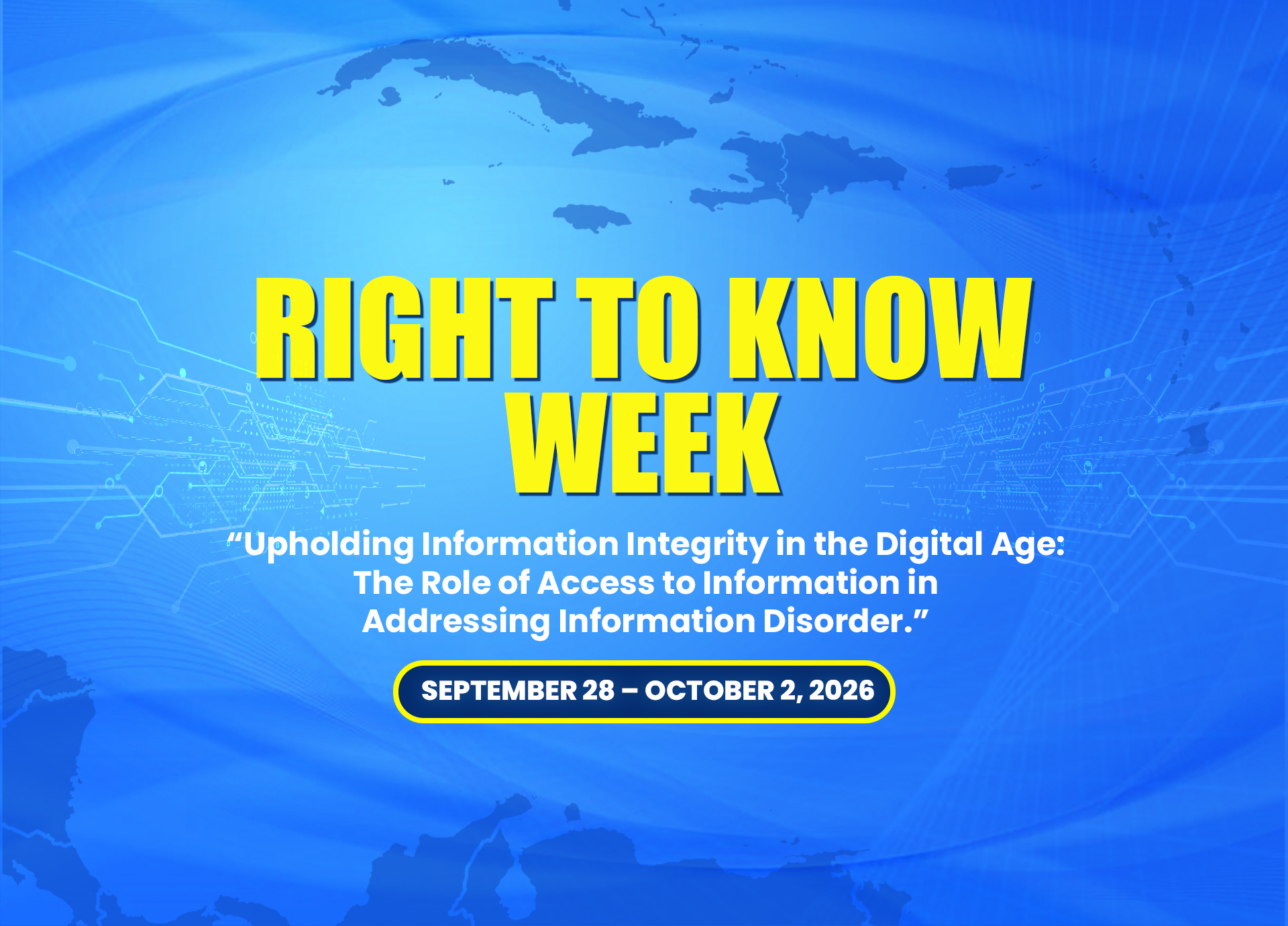 “Upholding Information Integrity in the Digital Age:  The Role of Access to Information in  Addressing Information Disorder.”