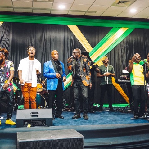 Festival Song Finalists performing at BOJ Lunch Hour Concert 