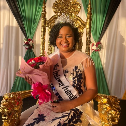 Miss Trelawny Festival Queen 2026, Teja-Jae Rose, proudly displays her crown following her victory in the parish coronation competition on June 17. The award-winning climate justice photographer will represent Trelawny in the National Miss Jamaica Festival Queen Competition in August.