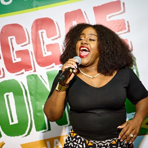 Reggae songstress Etana performs at the launch of Reggae Month 2026, held on Wednesday, January 21, at the corporate office of title sponsor J. Wray & Nephew in New Kingston. Etana has been named Reggae Month Ambassador for 2026, a new initiative aimed at highlighting artistes who continue to spread reggae music locally and internationally.