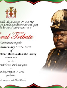 Marcus Garvey Floral Tribute